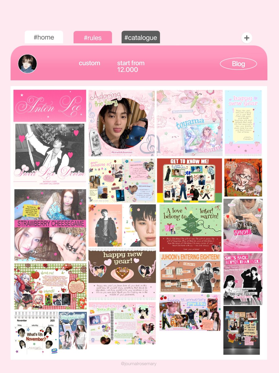 JournalRosemary's tweet photo. i'm back to open commissions custom! bisa untuk poster, greeting card, twibbon, birthday/mensive things, pinned, friendship application/fcv, dan masih banyak lagi! do hit me up :3❤️ https://t.co/rWwbv1FkSx