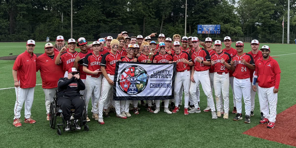 herndonsports's tweet photo. ⚾️ LIBERTY DISTRICT CHAMPIONS! https://t.co/gFOKS4iao6