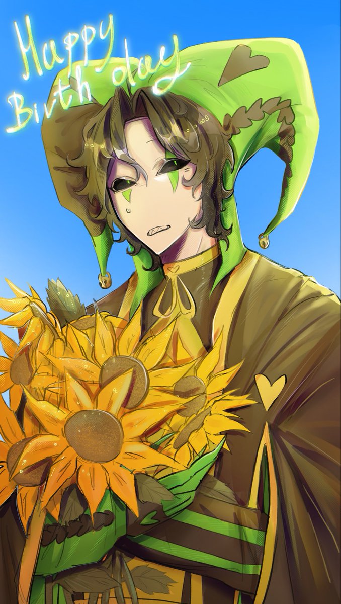 kavyka_'s tweet photo. Happy birthday my green bun💚💚

#thefreakcircus #怪胎马戏团 ＃怪诞马戏团  #harlequin #thefreakcircusharlequin #tfc  #tfcharlequin https://t.co/l9ZGrFgDQJ