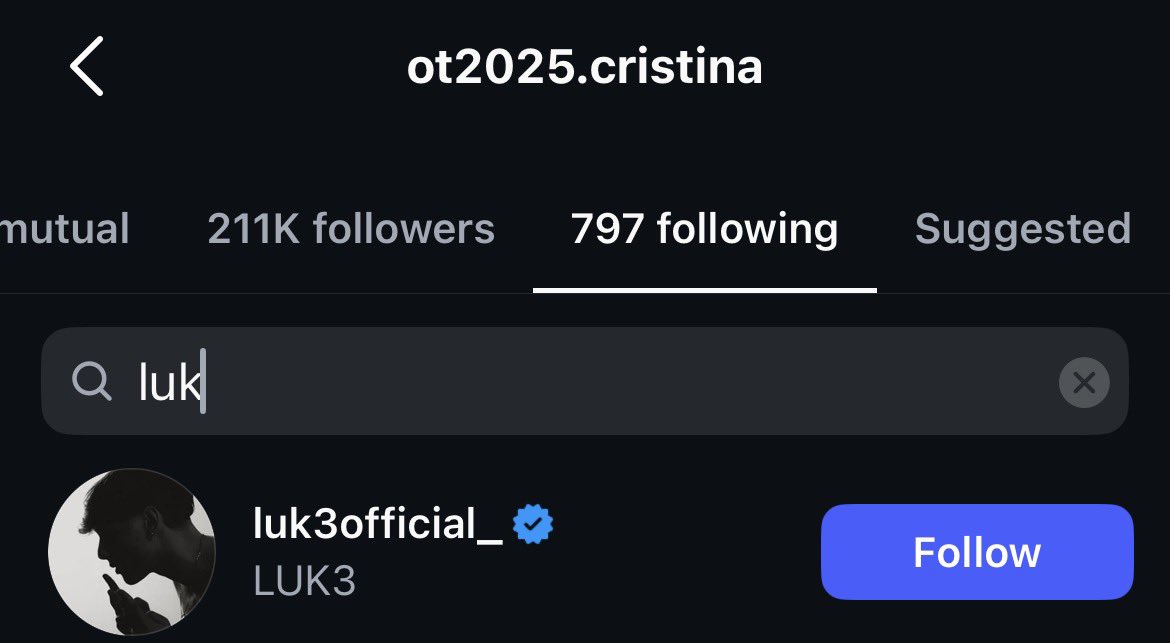 livspoiler's tweet photo. hace unos días cris y este cantante italiano se siguieron mutuamente en ig y ella ha compartido un video suyo de una canción…se vendrá collab? la noia pt 2 https://t.co/U4ebpcaQ8d