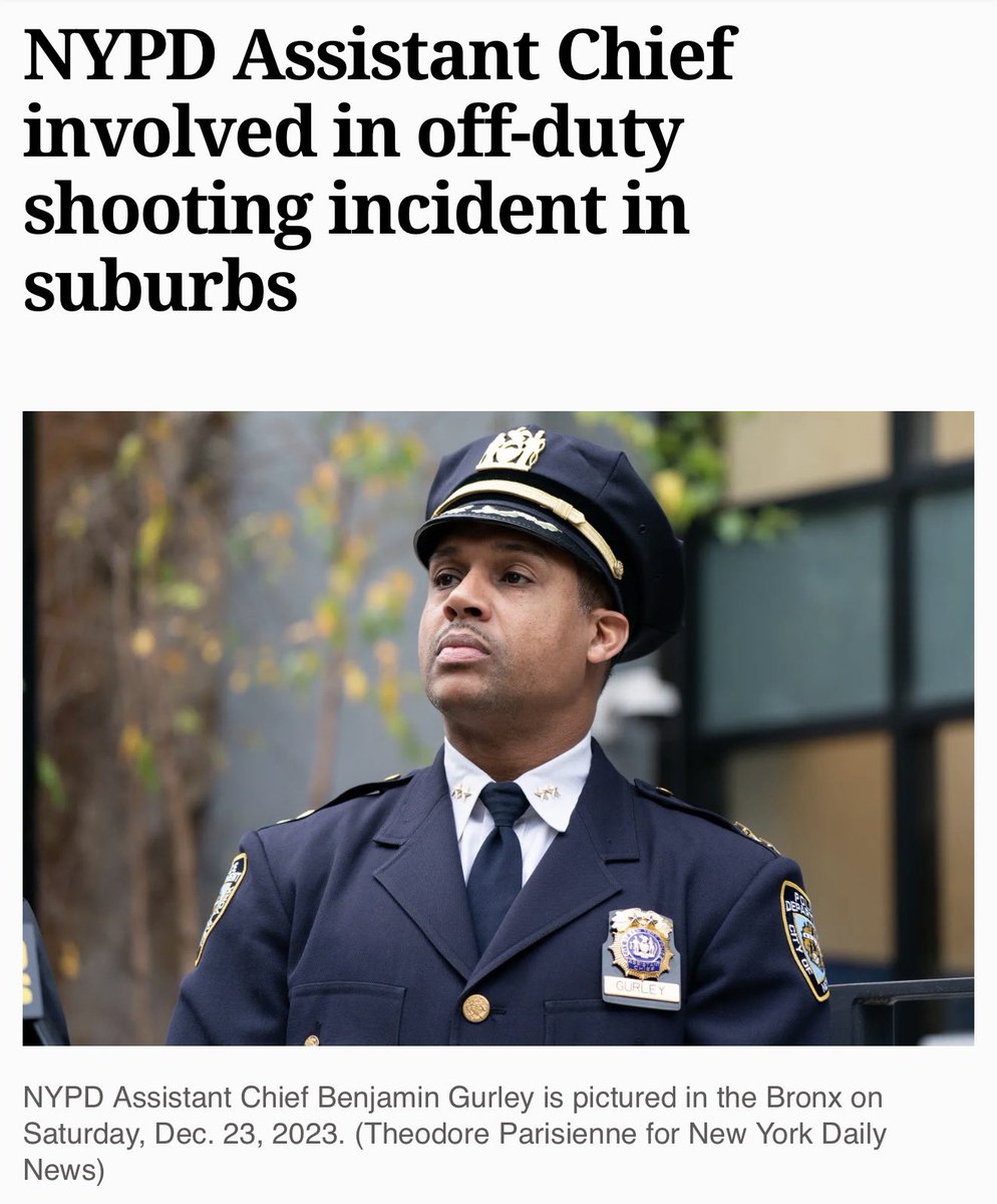 TheSalGreco's tweet photo. As I stated this morning, a Two Star Chief was involved in an off duty shooting. The Daily News knew just as much as anyone else but printed this anyway knowing nothing but that fact. The full details are yet to be disclosed. Stay tuned…. https://t.co/0umfBHUp0C
