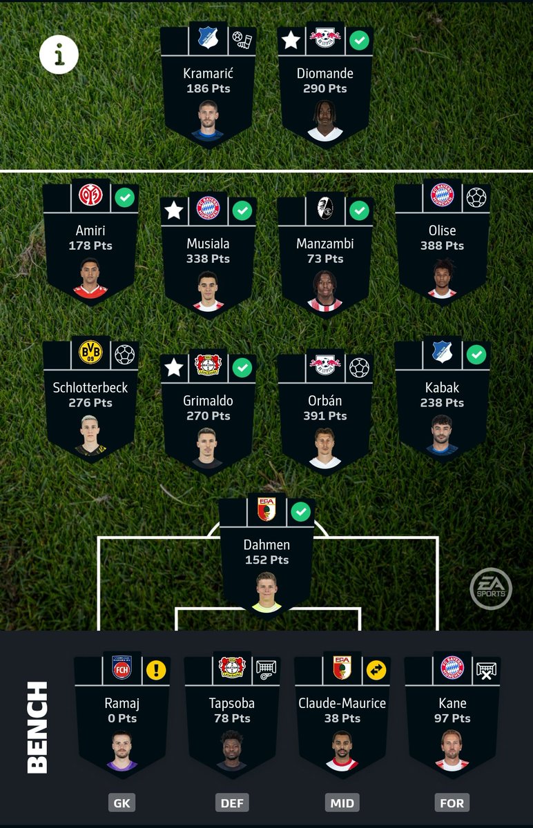 Martvind's tweet photo. #BLFantasy 2025/2026

Matchday 33 Result

👉 2.780 P
🌏 - https://t.co/Sd8x9zOeAP