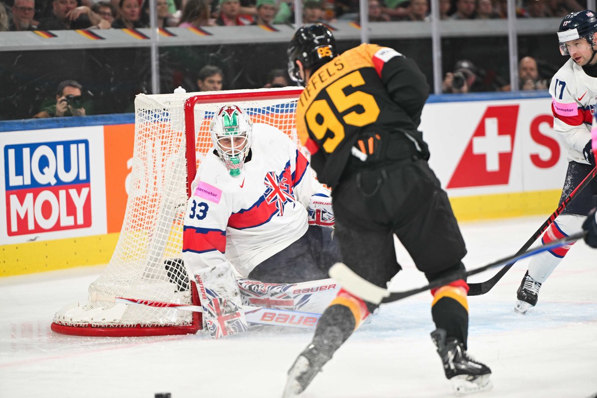 TeamGBicehockey's tweet photo. 📝 MATCH REPORT: Great Britain rallied with a two-goal third period in tonight's 6-3 defeat by Germany at the 2026 IIHF Ice Hockey World Championship at the Swiss Life Arena in Zurich ➡️ https://t.co/zfjnvLwc60 https://t.co/Sg4K0Pxtqm