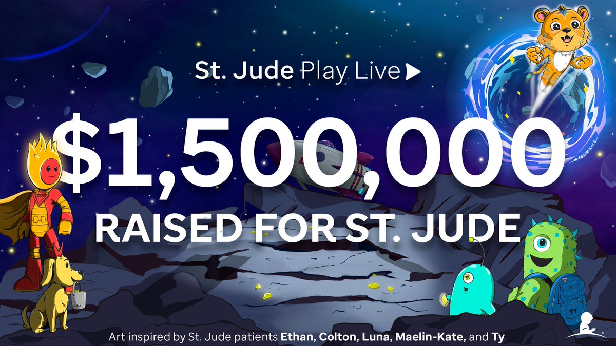St. Jude PLAY LIVE tweet media