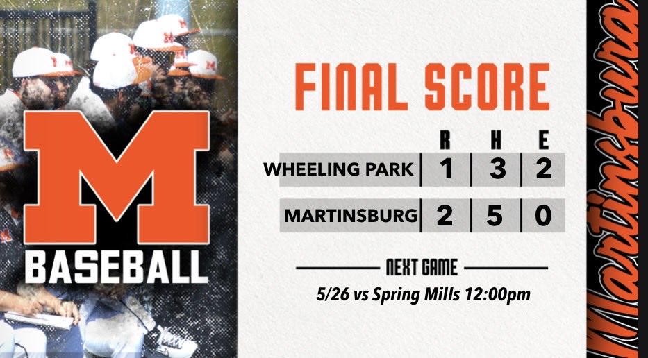 Martinsburg Baseball tweet media