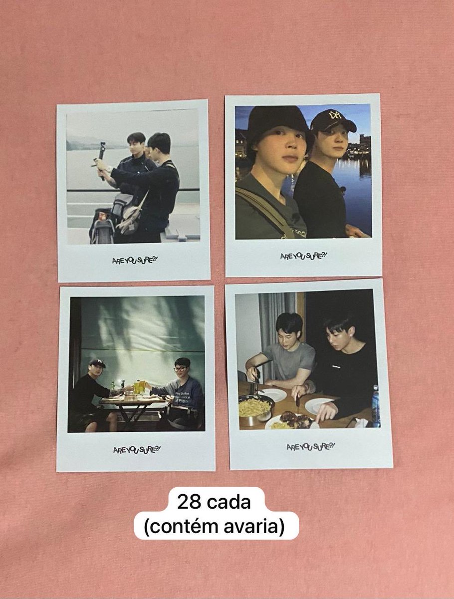 tccaLia's tweet photo. ✨venda/venda✨

photocards are you sure 2, ab e be/essential

• valores nas imagens 
• frete incluso 
• possuo feedbacks positivos https://t.co/o33n7Rq2X6