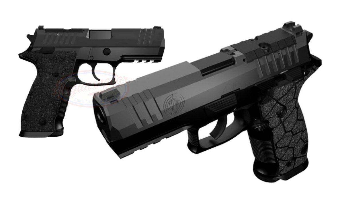 Mrgunsngear's tweet photo. Steyr 18+1 optics ready ATD Compact with 3.9'' CHF barrel for $924/ea with code MDAY10 currently here: https://t.co/HgeUOoDpnU https://t.co/DvjNqcB0lo