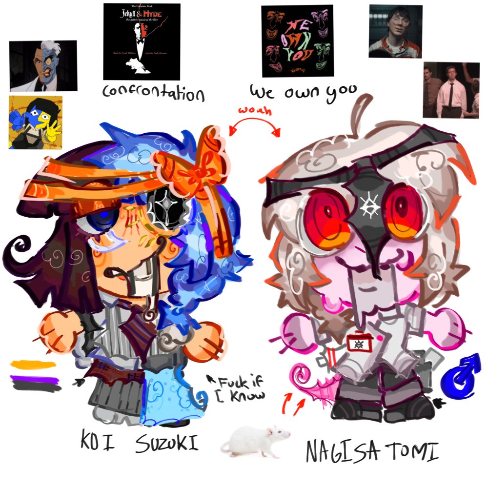 buggie 𖢥 // harvey dent yume // COMMS OPEN! tweet media