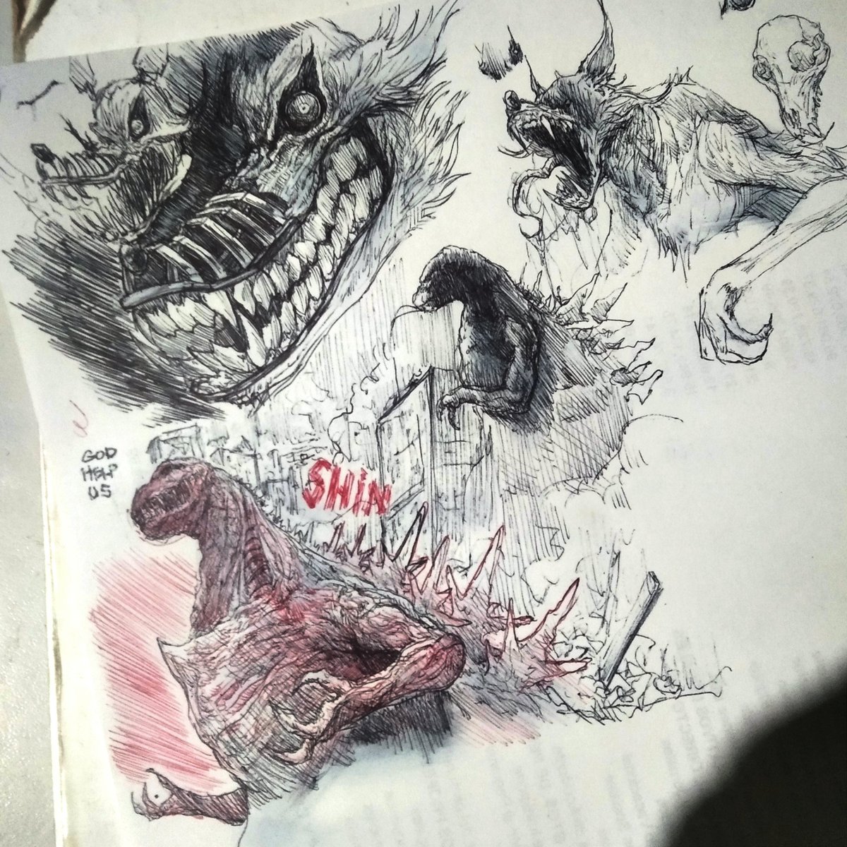 ElFelikz's tweet photo. Warmup #Godzilla1998 https://t.co/Hr7S8RGTl2