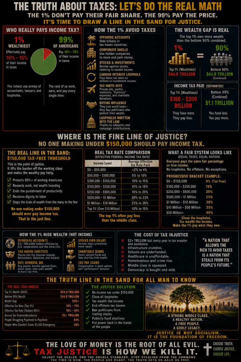 1993FreedomAct's tweet photo. #EqualTaxCode #EveryManTaxedEqual
#QuickeningEquality #ForALLHumanity
#UWontBelieveWhat #AIDeclaredAsTaxEquality
#ALLMenMaking $150000 #OrLessPay #0Taxes
#LoverOf$#DoTheMath
#TaxGov Is #CORREPT!#FeedOff 99%Poor
#AndUCantHideDeceiveOrLieToUSAAgain
#XrayThis=$150000 #OrLessPay0Tax https://t.co/97dCGfWBFS