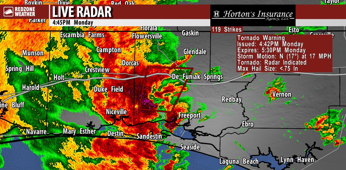 グリーンジャイアント 電話機 USA アメリカ リトルスプラウト テレ hqE8 New Tornado Warning till 5:30PM for central Walton County, FL