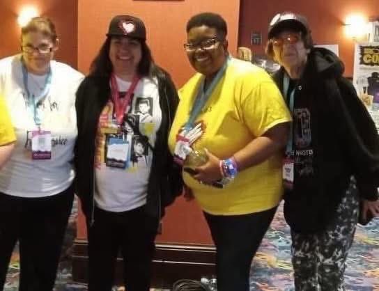 Elisa_G_Gomez's tweet photo. Can’t believe it’s been 3 years since I met these ladies at #blockcon @Renee_Houston06 @MicheleLinnToms @SherrieFinch16A thank you for being in my life https://t.co/rmbdLZ66YQ
