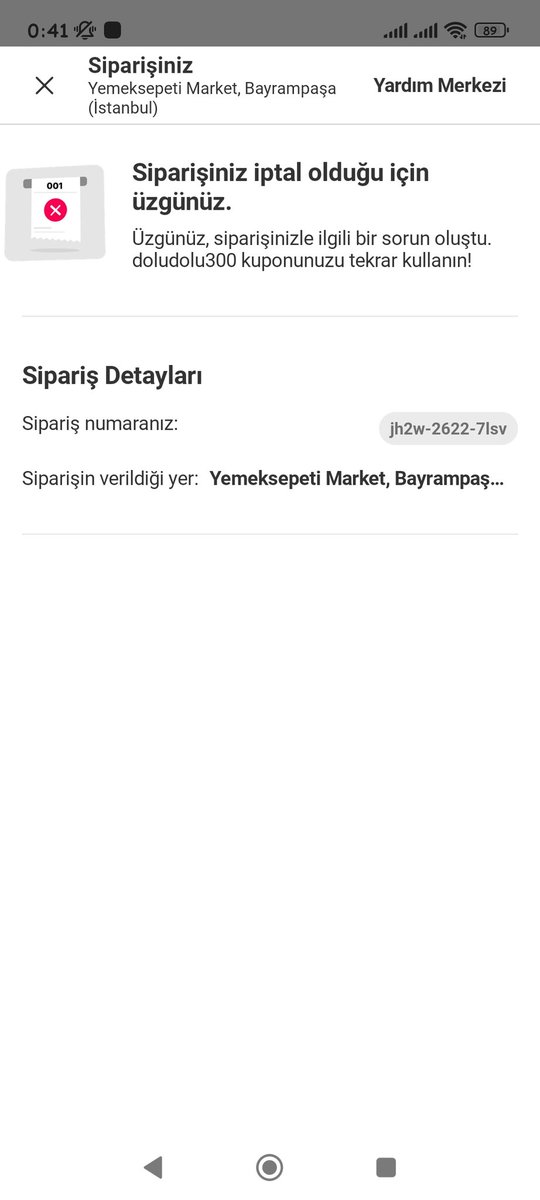 toramanzynp's tweet photo. @yemeksepeti marketinizden sipariş verdim. Bu şekilde onaylandı, ödeme yaptım. Siparişiniz hazırlanıyor yazdı. sonra kurye siparişinizi almak için mağazaya gidiyor dedi. kurye konumu da vardı, peşinden sipariş iptal edildi!!! Bizde bekliyoruz sipariş gelecek diye!!! https://t.co/p0AgIiMYzT