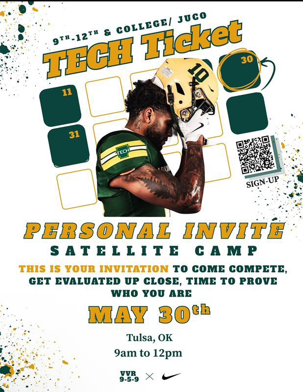 WoodleyJohnson1's tweet photo. Thank you for the invite, let’s work !! @CoachB_Proc https://t.co/P00dmxpz3v