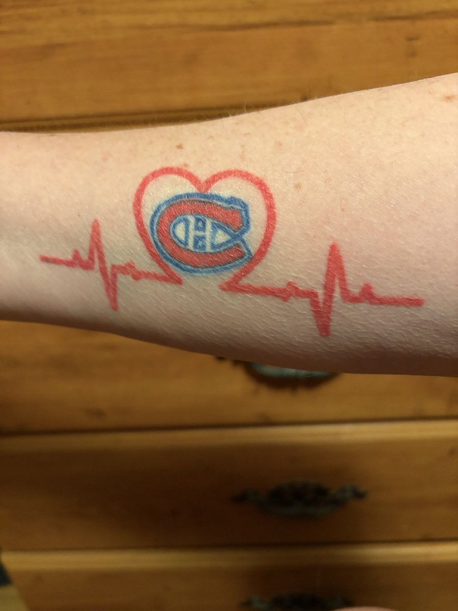 lisabishop58's tweet photo. @CanadiensMTL I had mine done after last SCF appearance! #GohabsGo https://t.co/Y6BJKtEqVj