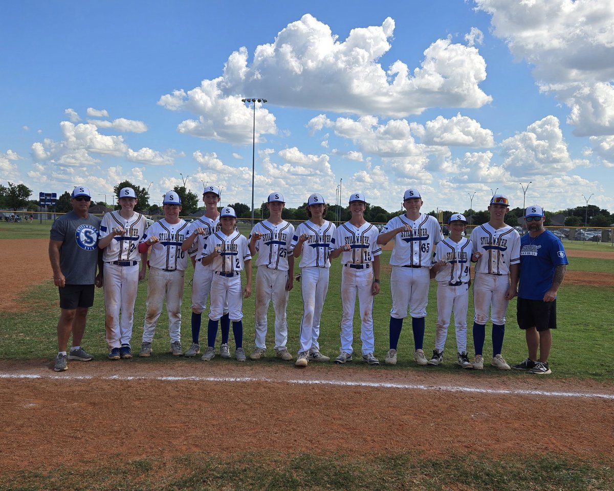 HunterStokes30's tweet photo. Memorial Day Shootout, a big thx to my coach, @jcwarlick for my Stix home. On to showcase tryouts and my freshman year of summer ball @CHSOKBaseball https://t.co/HoIGwkNbFk