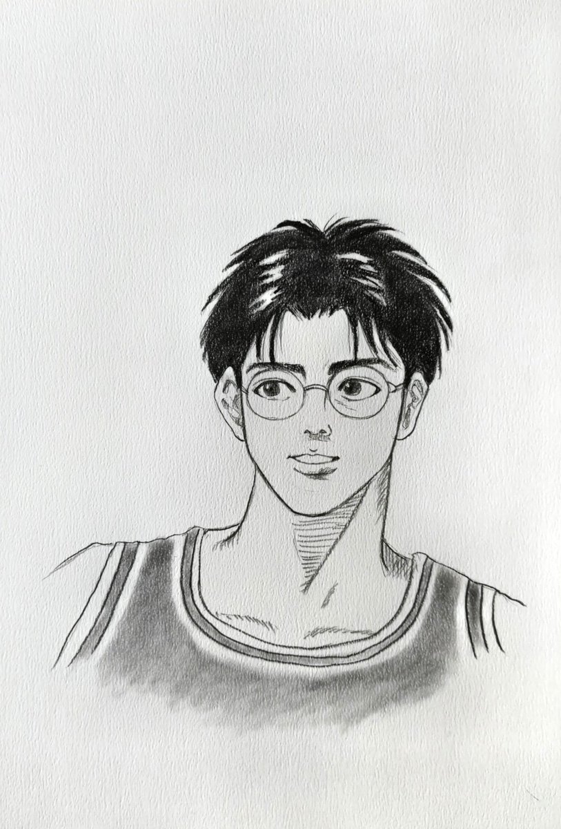 おはようございます🐇 湘北高校 ♯5 木暮公延くん🏀 実はスラムダンク