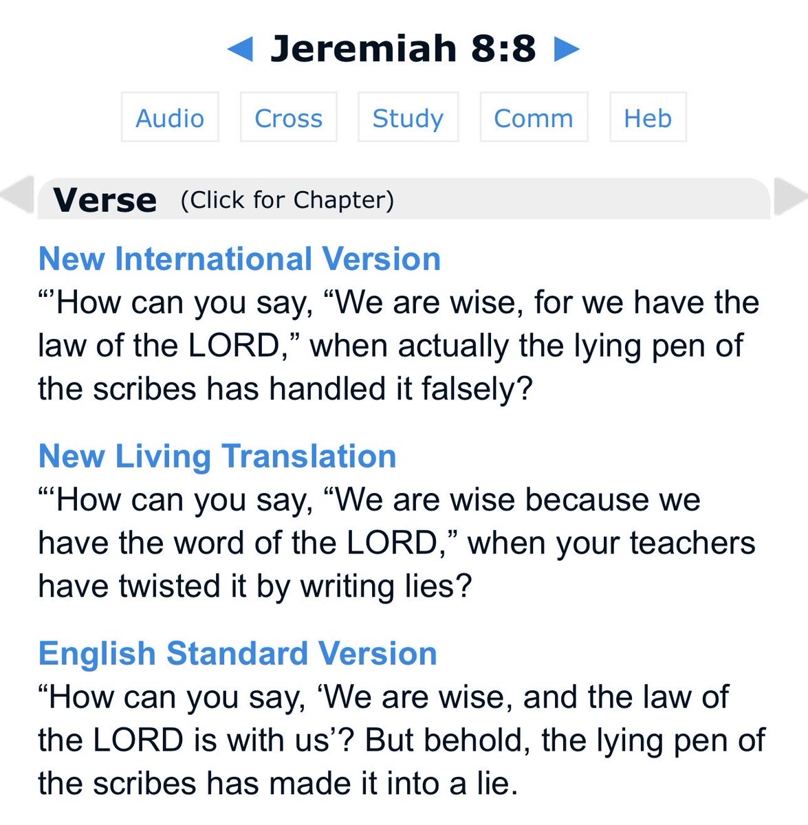 idrisnotes's tweet photo. Corrupted doesn’t mean 100% false you genius. 

It’s falsehood mixed with truth. We use the Quran which is 100% the corrupted word of God to filter out the truth. 

The vibe itself confirms it’s corruption. As have biblical scholars. This isn’t even debatable. 

One of many examples of biblical corruption is the most famous Christian bedtime story of Jesus forgiving the adulterous woman, it was added anonymously in the 3/4th century. Proven forgery 😂