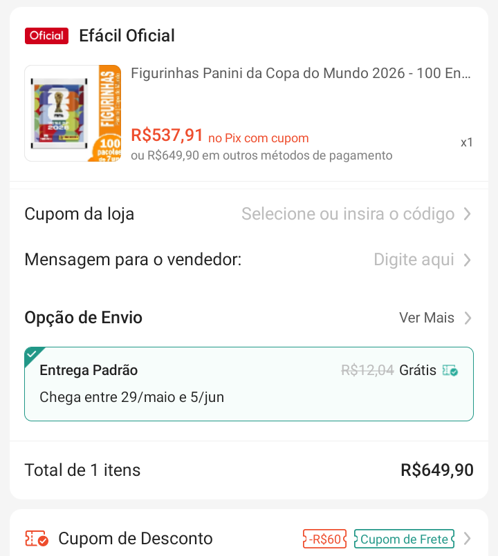 Postando Cupons tweet media