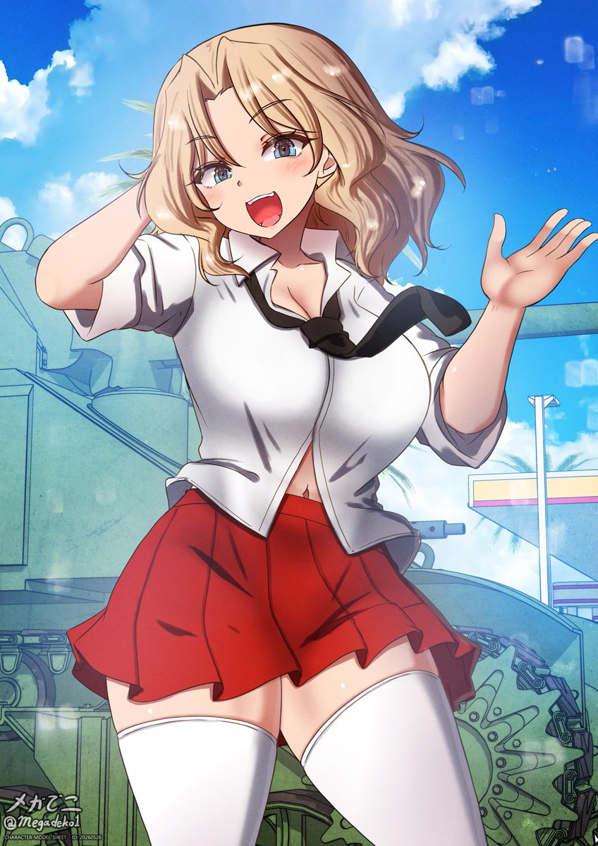 メガでこ tweet media