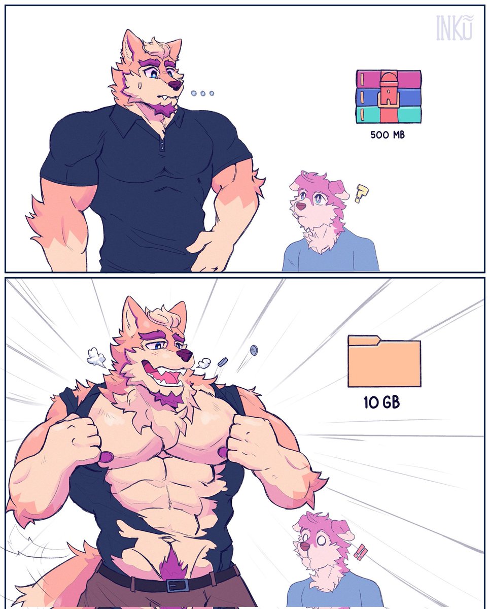 INKU_D_Ocean's tweet photo. Someone doesn't like wearing formal clothes. 🐶💪
#furry https://t.co/dVQ9keakje