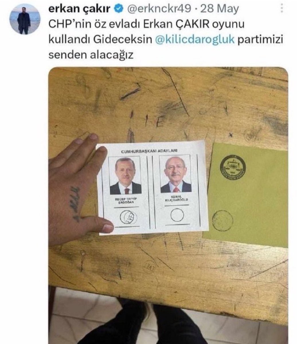 Erkan ÇAKIR tweet media