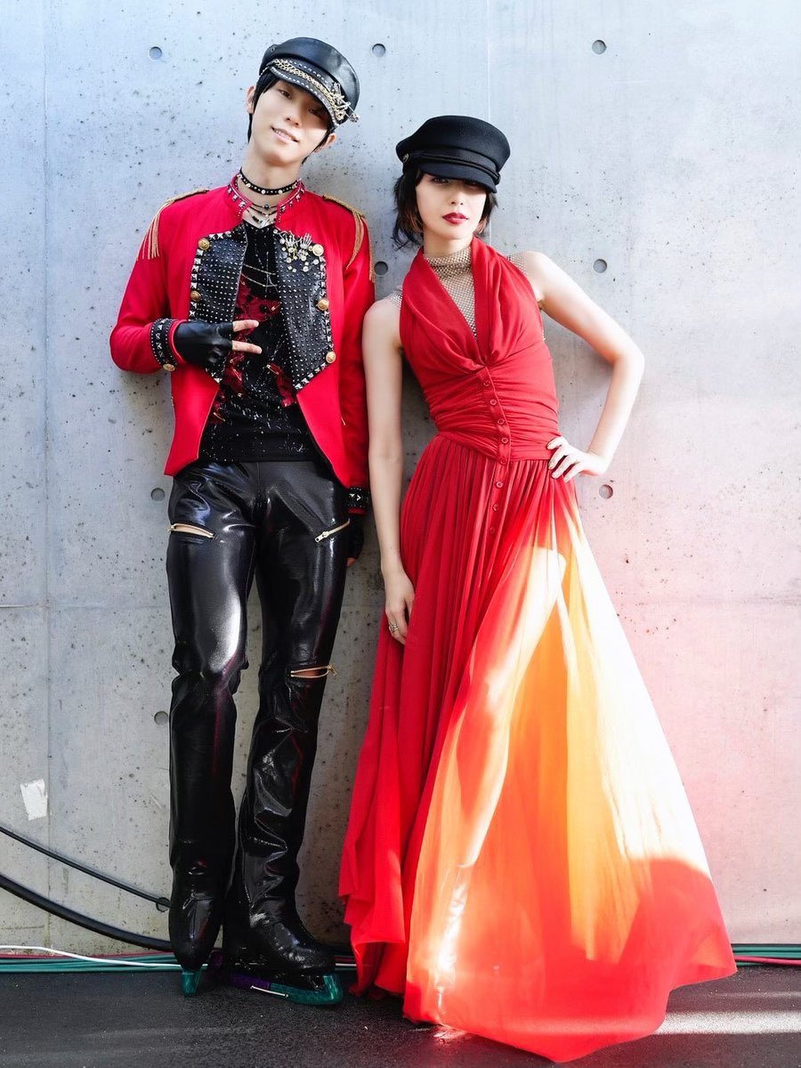 中島美嘉 x #羽生結弦 NANA (2023 COLLAB) 🖤💋🖤 #NANA #GlamorousSky
