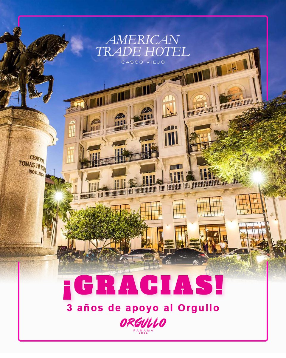 AHMNPLGBT's tweet photo. Gracias, American Trade Hotel, por 3 años de apoyo al Orgullo. 🏳️‍⚧️🏳️‍🌈
Espacio, boquitas y equipo para nuestra rueda de prensa. ¡Mil gracias, aliados! ❤️ https://t.co/NPAUqQJ0Pd