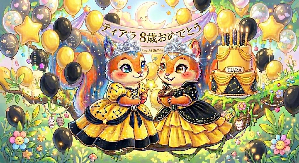 King & Princeファンネーム「ティアラ」8歳の誕生日を祝福