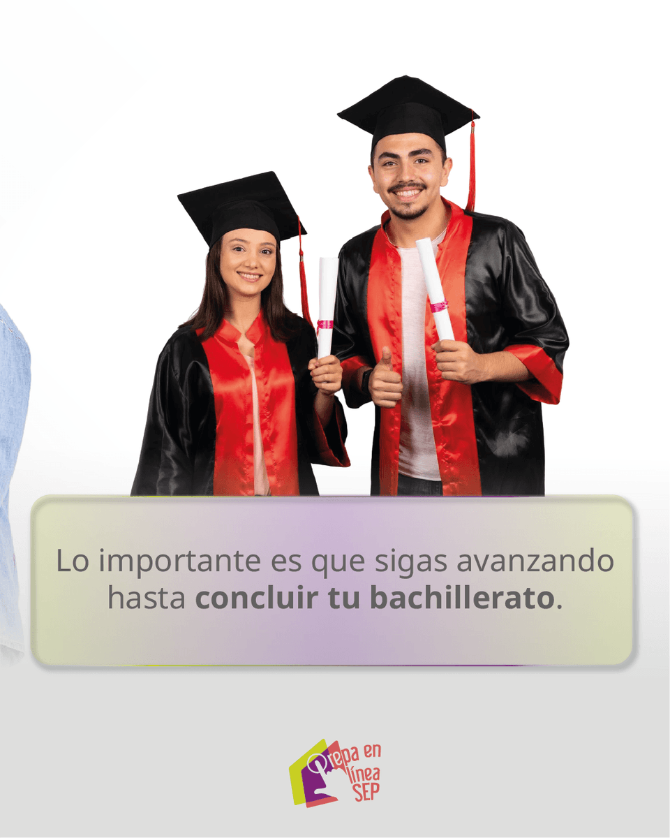 PrepaLineaSEP's tweet photo. ⏰✨ En Prepa en Línea-SEP te adaptas a tu ritmo, y nuestra comunidad lo vive día con día.

Regístrate del 25 de mayo al 3 de junio y da el siguiente paso. 🚀👇
https://t.co/vawWNZXg4m

#Convocatorias2026PLSEP #PLSEPGeneración89 https://t.co/0fSJDZro9g