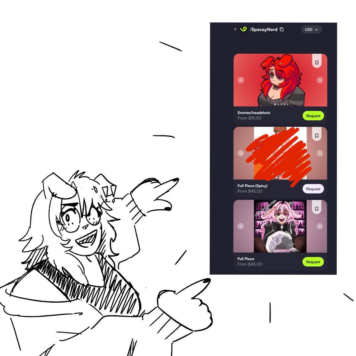 SpaceyNerdART's tweet photo. Wow guys i’ve (theoretically) setup my vgen properly(?) you can check it out @ https://t.co/C4vbIdv18i wowie! https://t.co/MoZcUyXUbv