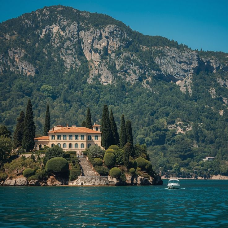 MittCPA's tweet photo. i just need a little cottage on lake como https://t.co/jI2BjyieXP