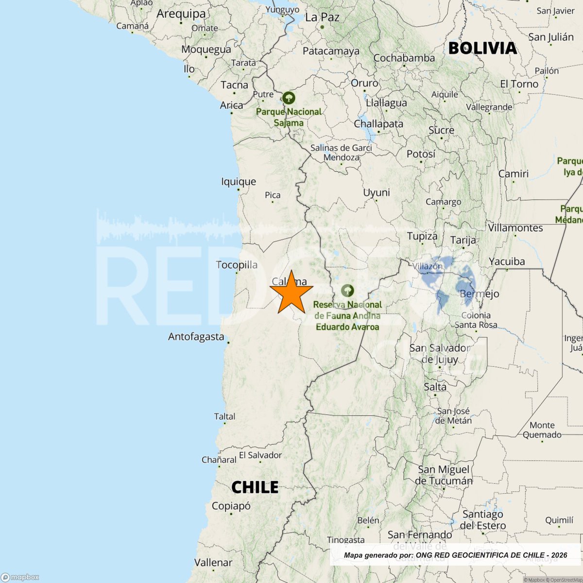Red Geocientífica de Chile tweet media