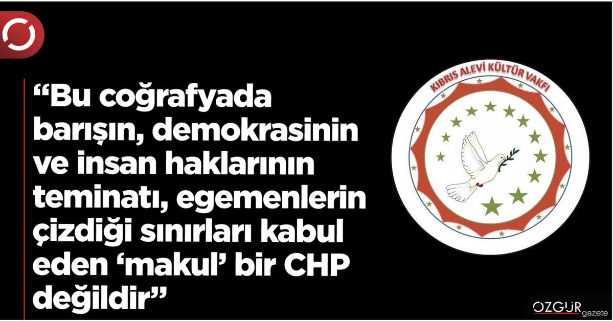 GozdeBedeloglu's tweet photo. Kıbrıs Alevi Kültür Vakfı
"Bu süreç; iktidar blokunun devlet aygıtını araçsallaştıran hegemonik hamleleri ile ana muhalefet partisi içerisindeki statükocu kliklerin kurumsal öngörüden yoksun güç savaşlarının ortaklaşmasıyla adım adım inşa edilmiştir." https://t.co/yR7OKMW0dK