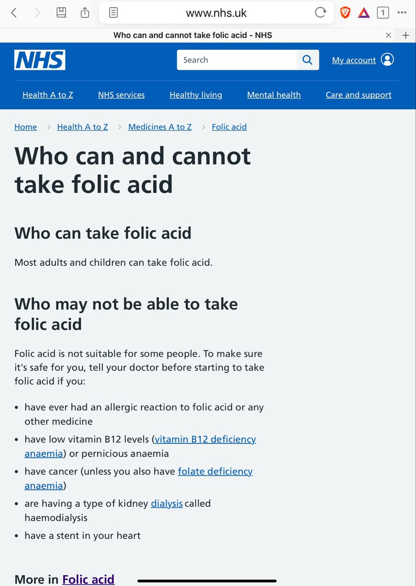 DsRoland's tweet photo. @thecoastguy Not just bread. ANYTHING made from flour. Unless you make it yourself, from scratch, ensuring the flour used is free of folic acid. Virtually impossible. And my MP, @IanMurrayMP could not care less what the NHS has to say about it. https://t.co/6nSVoPPW7e