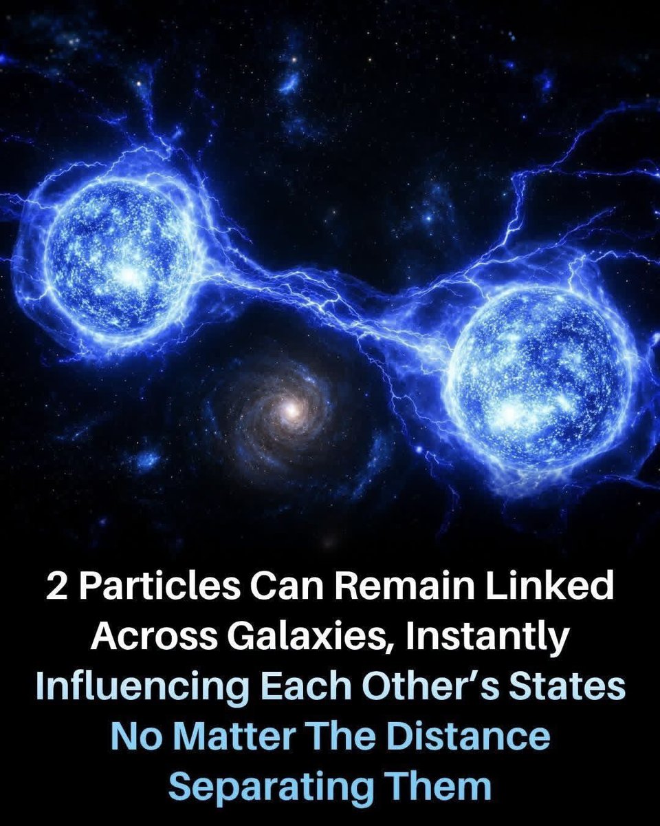 ⚛️ Two Particles… Connected Instantly? Scientists discovered that two ...