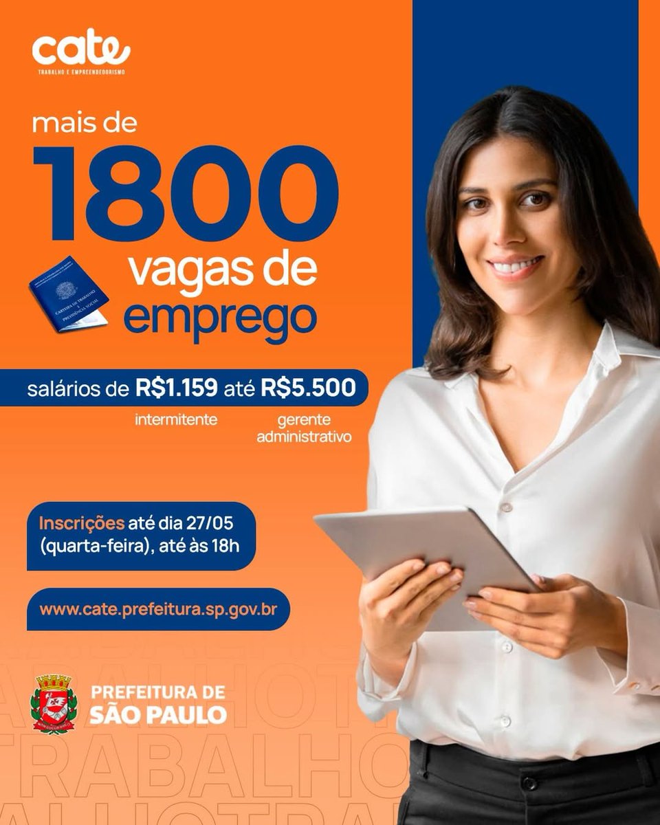 Secretaria de Desenvolvimento Econômico e Trabalho tweet media