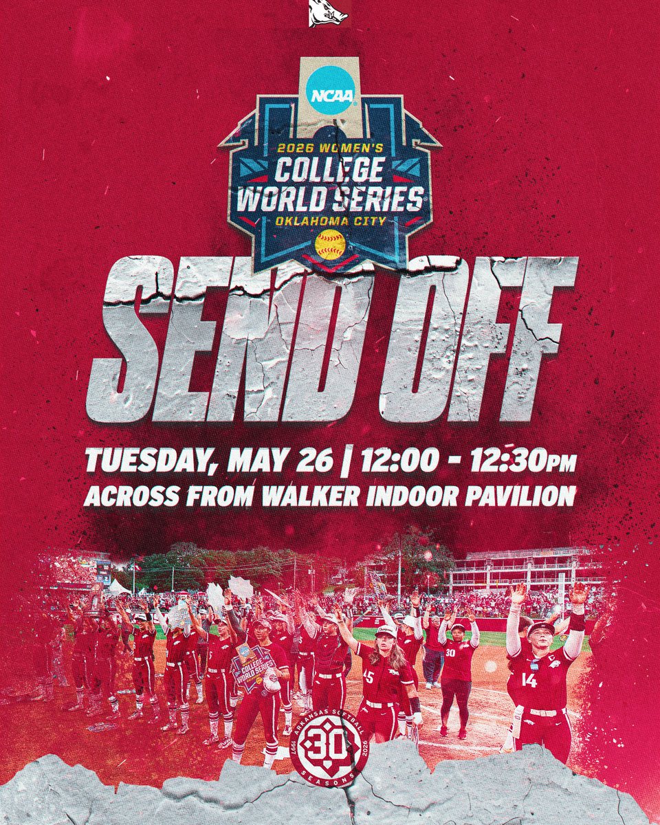 Arkansas Softball tweet media