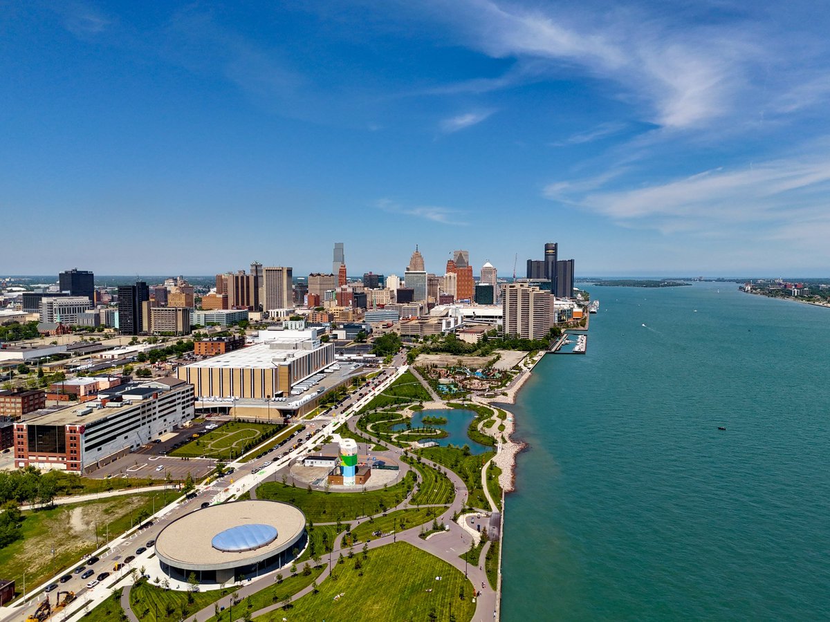 Detroit has made really impressive strides on their riverfront in ...