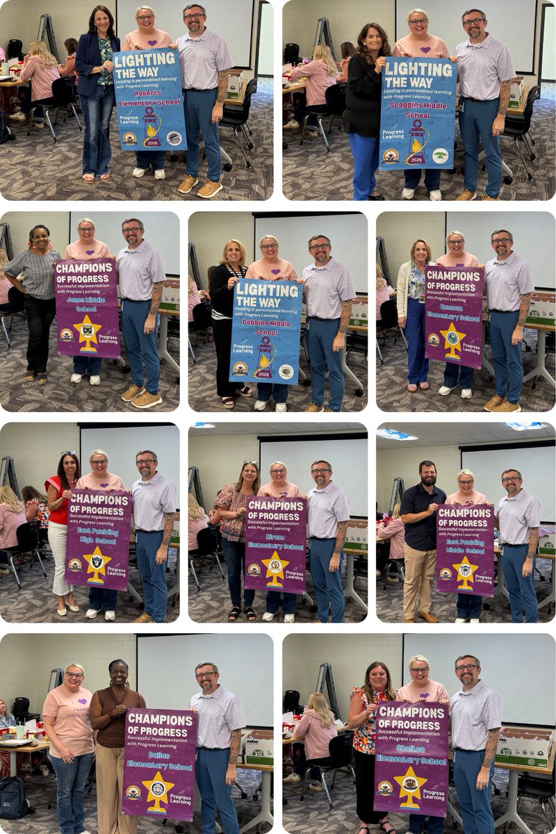 DrMarkEDU's tweet photo. 🏆 Congratulations to Paulding County Schools for being named Champions of Progress Learning! We are so proud to celebrate the schools with the highest platform usage and top student proficiency.💡🌟 #ProgressLearning #PauldingCountySchools #EdTech @Progress_Led @pauldingboe https://t.co/T58XSajBRA