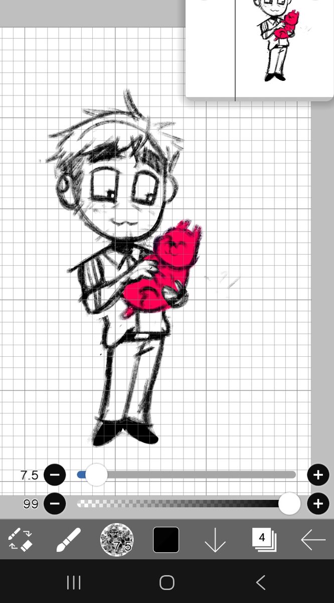 Mr_noah_666's tweet photo. don’t know how to draw Beff… but I’ll give it a try 😭 https://t.co/20ErLTeDfQ