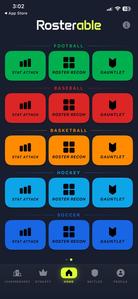 Rosterable tweet media