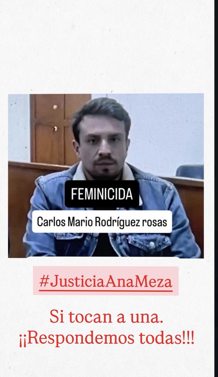 naanaicucas's tweet photo. El 25 de enero de 2026 en Bogotá; Ana María Meza fue víctima de feminicidio. El presunto agresor/ASESINO es CARLOS MARIO RODRIGUEZ ROSAS Gerente corporativo del Banco de Bogota.
Compartir también es exigir justicia.
#JusticiaAnaMeza https://t.co/RrNDhpFi7K