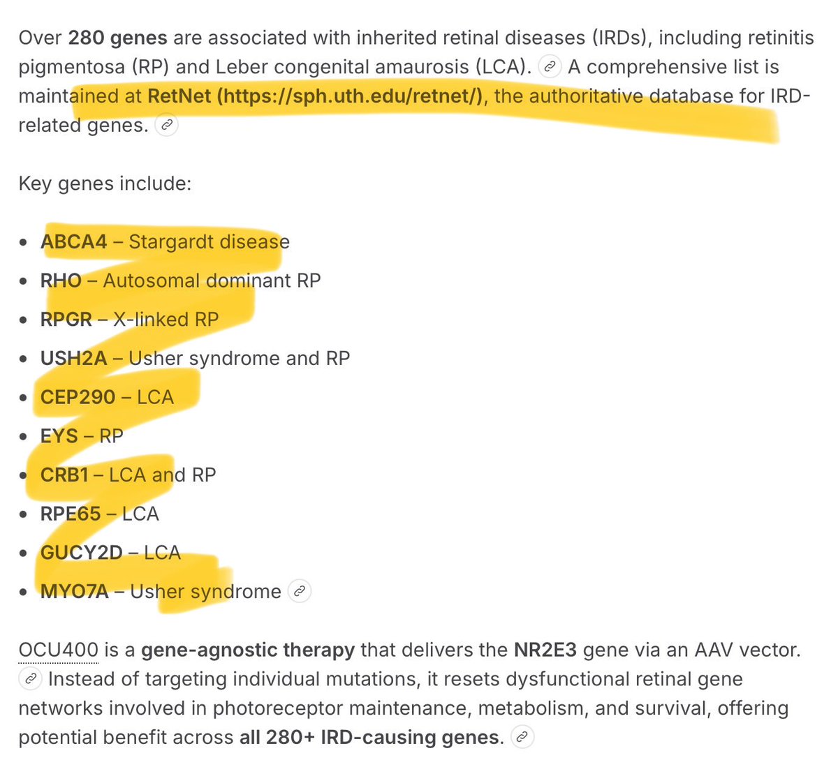 BRexNew's tweet photo. @houmanhemmati #OCU400 #GeneTherapy #SeeTheFuture #RetinitisPigmentosa #OneAndDone #TreatmentForLife #Blindness #RareDisease #Ocugen $OCGN https://t.co/xyCWmXcJMV