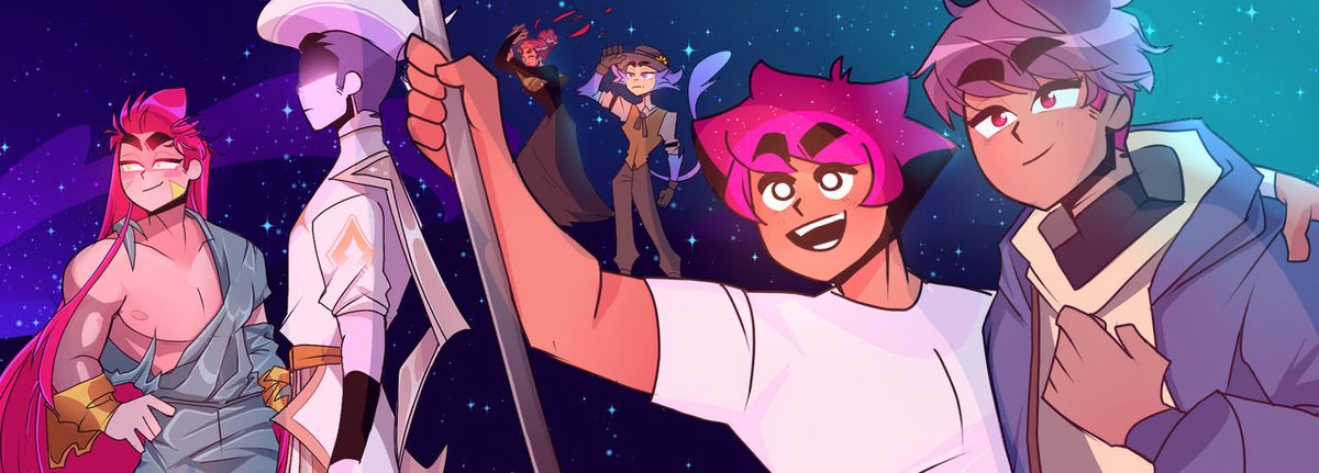 Softballs_'s tweet photo. ✨ Poster from 2023 vs 2026 ! ✨

My art style has improved so much!! Jshsjsgiegdjsgek !!! 💕💖💞💘

I also made a new banner for the comic! (3rd image)  ^^ 

Sinópsis: Rowan Is a 24 yr old with no magic and the ability to put himself in very uncomftrable situations. 
#oc #art https://t.co/Pev8RtBysH