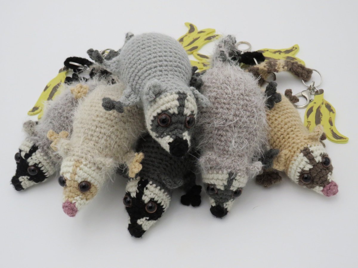 theydysthings's tweet photo. I have a bunch of handmade crochet bag charms on sale in my shop! 

✨️ Use Code: MOVINGOUT for 20% off your entire order! ✨️ https://t.co/6a7oS4Vcyf