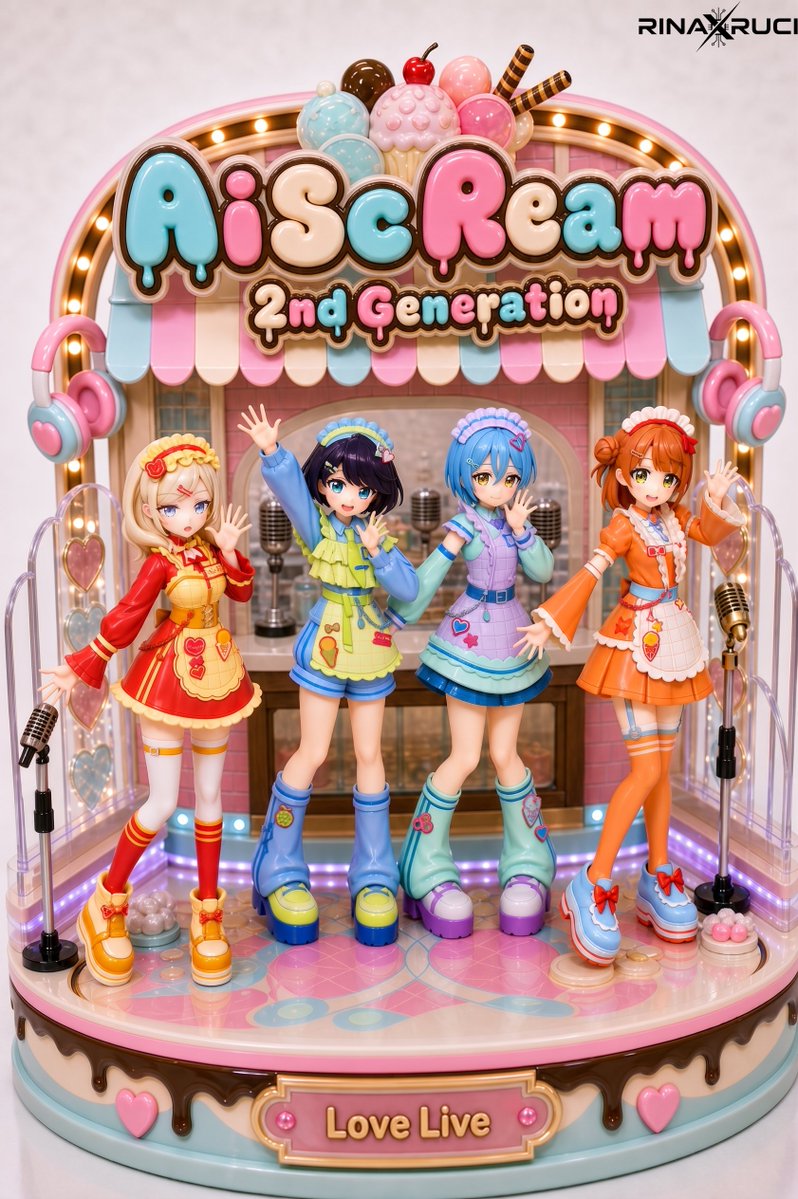 AiScReam! ラブライブ！アイスクリーム2世代メンバーたち！ 上原歩夢
