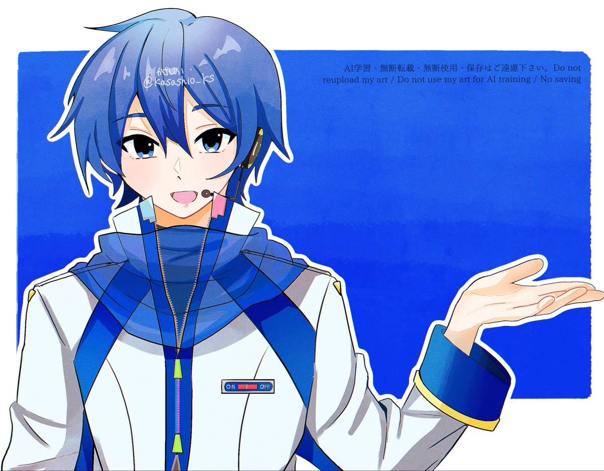 kaitoさん Kaito kaito 💙💜 المقطع الاصلي ل @collarful_clover