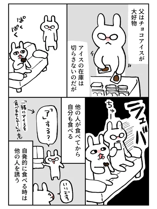 アイスと家族 