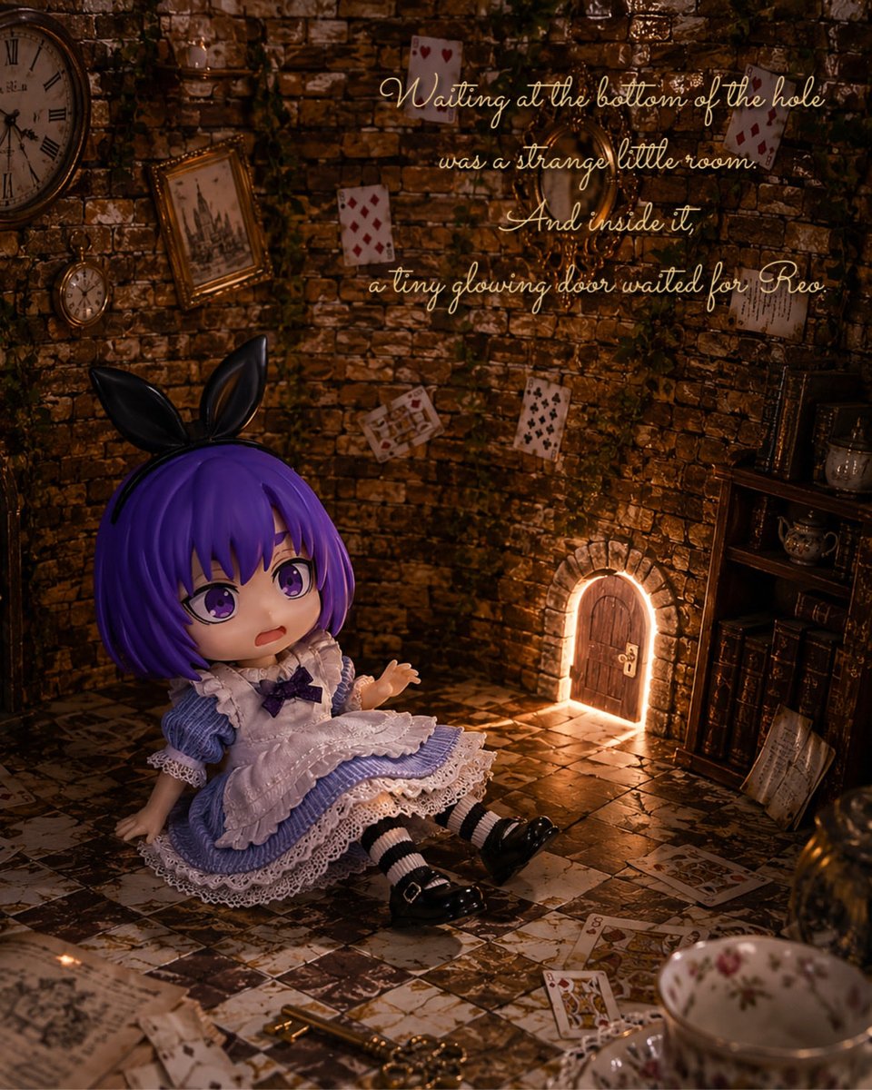 ky_ngr0's tweet photo. ♠️NGRO in Wonderland💜
Chapter 2 — Beyond the Little Door —

続いちゃいました😂
アリスroぴが、生まれて初めて欲しいと思ったのは…白兎のngくんでした✨

※ngro・女装注意 https://t.co/fWB72Tvdmq